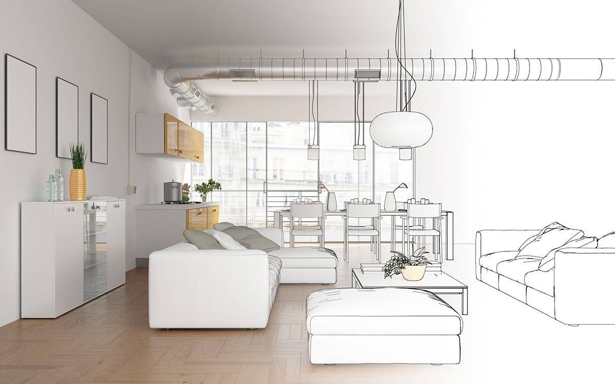 Preturi renovare Bucuresti - Amenajare interioara living